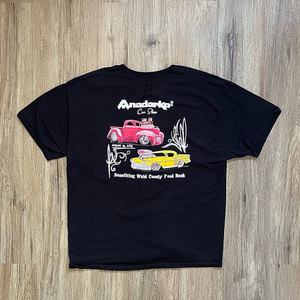 Black Anadarko Car Show T-Shirt